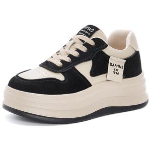 DAPHNE Женские лоу-топ скейтборд кроссовки черные, цвет Black