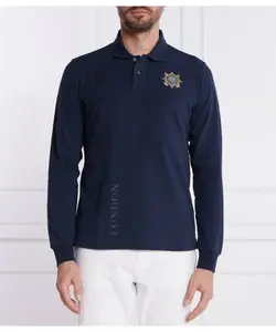 Футболка поло Regular fit La Martina, синий