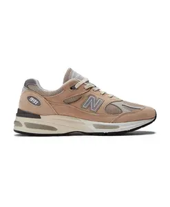 Розово-Серые замшевые/сетчатые кроссовки New Balance, розовый