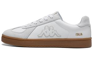 Kappa Стойкие к истиранию противоскользящие низкие скейтерские кроссовки унисекс бело-серые Heron Feather White, цвет Heron Feather White