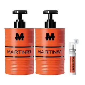 Шампунь Oil Control Fluffy для глубокого очищения, освежающий, с длительным сохранением аромата 480г*1/480г*2 MARTIN