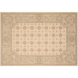 Декоративный коврик для внутреннего и наружного двора Safavieh, зеленый, 92x153 см