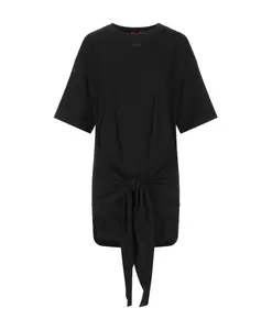 Черное короткое платье для женщин Diesel, черный