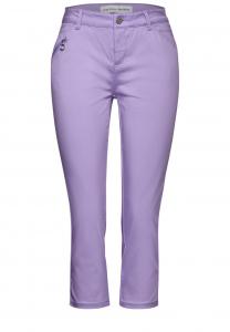 Джинсы STREET ONE Slim fit Jeans, фиолетовый