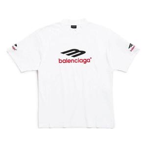 Футболка 3b sports icon t-shirt 'white black red' Balenciaga, белый
