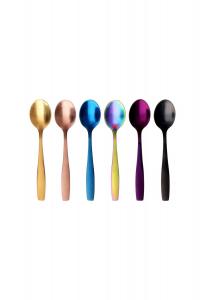 Ложки для эспрессо, 6 шт., нержавеющая сталь, микс цветов Königstein Gräwe, bunt