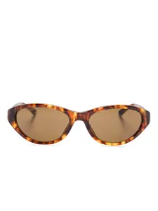 Солнцезащитные очки 0404 Balenciaga Eyewear, коричневый