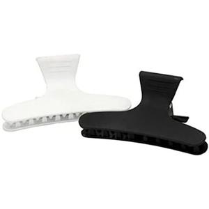 Большие белые/черные пинцеты - упаковка из 12 шт Bifull