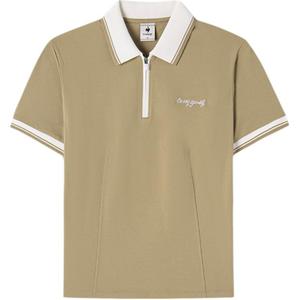 SS25 Футболка поло женская Le Coq Sportif, коричневый