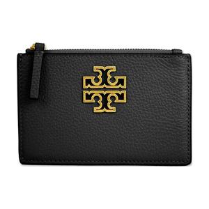 Britten Litchi Кожаная Кардхолдер Регулярный Женский Черный TORY BURCH