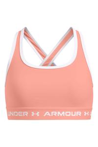 Бюстгальтер со средней поддержкой и перекрестными бретелями Under Armour, оранжевый