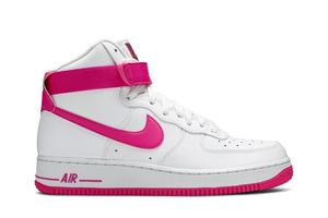 Кроссовки Nike Wmns Air Force 1 High 'White Fuchsia', розовый