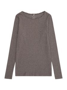 NAME IT Лонгслив 'NMFKab' в цвете Chocolate