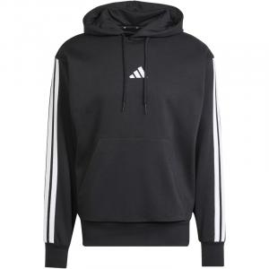 Худи Essentials с тремя полосками Adidas, черный