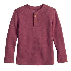 Термокофта с длинным рукавом для мальчиков Jumping Beans, Maroon