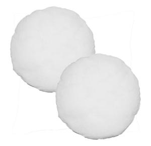 В наборе 2 набивные подушки, круглая внутренняя подушка из полиэстера, 30 см, диванная подушка, декоративная подушка, диванная подушка Haus und Deko