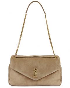 Большая сумка Calypso Chain Saint Laurent, Dry Grain