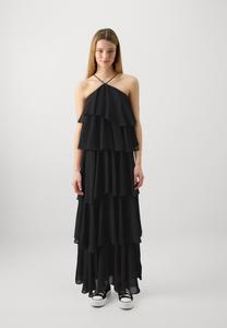 Коктейльное платье FRILL DRESS Gina Tricot, черный