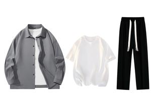 Комлпект Shirt Matching Set Fall And Winter Unisex LA'T.WEEKEND