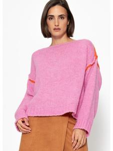 Свитер SASSYCLASSY, розовый