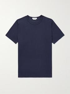 Футболка Bandeira из хлопкового джерси GABRIELA HEARST, темно-синий