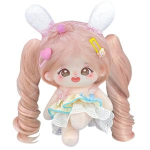 COTTON PLANET Кукла Cotton Doll Peach Blossom Bud, плюшевая кукла, высота 20 см, длина 22 см