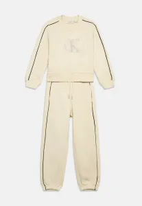 Спортивный костюм с отделкой из канваса Calvin Klein Jeans, Whitecap Gray