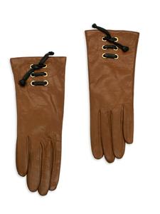 Кожаные перчатки Portolano, цвет Plum Black