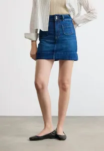 Юбка 1.0, джинсовая юбка Boss, Dark Blue