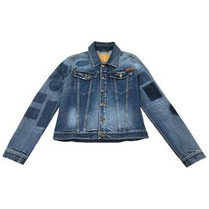 Рубашка Martine Rose Stretch Denim Shirt, Blue