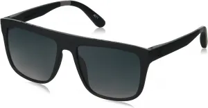 Женские солнцезащитные очки TOMS Jett Square, Matte Black-aqua Blush Gradient