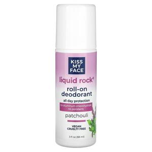 Шариковый дезодорант Kiss My Face Liquid Rock с пачули, 88 мл