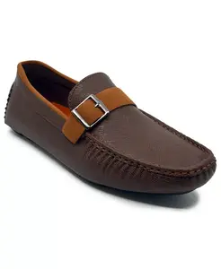 Мужские лоферы для вождения Dover Slip On Akademiks, коричневый