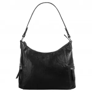 Шоппер Spikes & Sparrow, натуральная кожа, черный