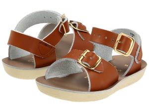 Сандалии Salt Water Sandal by Hoy Shoes Sun-San - Surfer, желто-коричневый