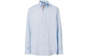 Рубашка мужская светло-синяя Burberry, светло-голубой