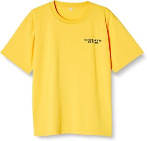 Мужская футболка GOLD'S GYM EX Golds Dry (G2262 Stack Line), желтый
