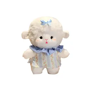 Мягкая и пушистая облачная альпака плюшевая кукла ягненок 25см/35см/45см высота XTHOT