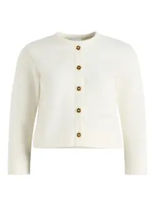 Кардиган на пуговицах PATOU, белый