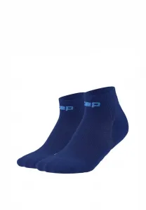 Двойной комплект низких спортивных носков для бега, размер 5.0. Cep, Dark Blue