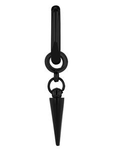 Adeliás Серьги унисекс из нержавеющей стали черного цвета