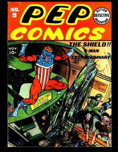 Pep Comics #9: Golden Age Superhero Comic (CreateSpace Independent Publishing Platform)