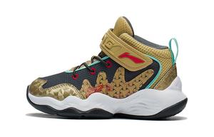 Кроссовки LINING YOUNG Kids Lifestyle Shoes PS Mid-top Ancient Fajin/Cold Sandalwood