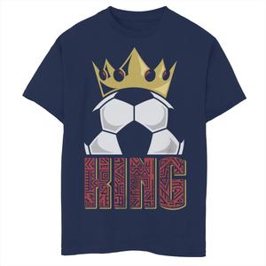 Футболка Soccer King Tribal для мальчиков 8–20 лет Unbranded