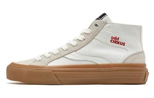 Кроссовки для скейтбординга средней высоты унисекс ODDCIRKUS, White