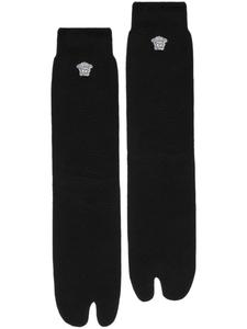 Versace носки с декором Medusa, черный