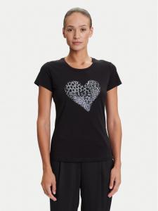 Футболка regular fit UF5264 JS923 Liu Jo, чёрный