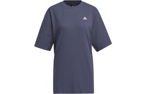 Футболка женская темно-синяя Adidas