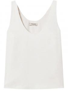 Тканый топ TWINSET, белый