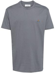 Vivienne Westwood футболка с круглым вырезом и вышитым логотипом, синий